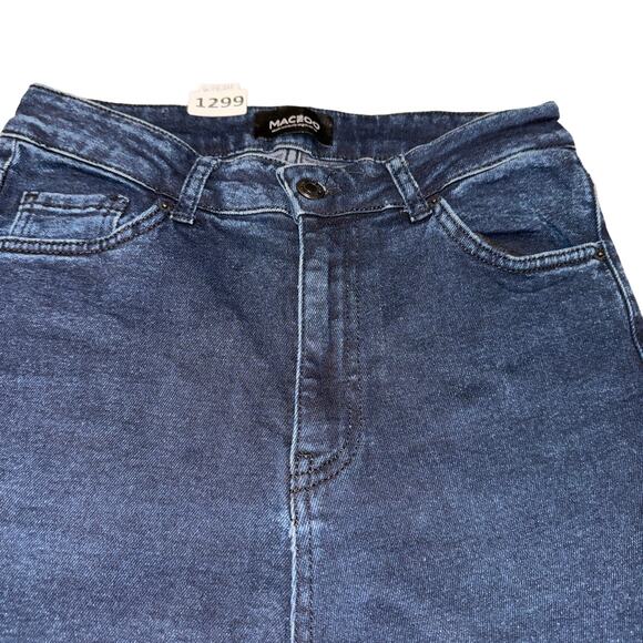 IT'S BASIC 1981 Women's Denim Jeans, Classic Straight Leg, 31, Gray'ish/Blue - Picture 2 of 5